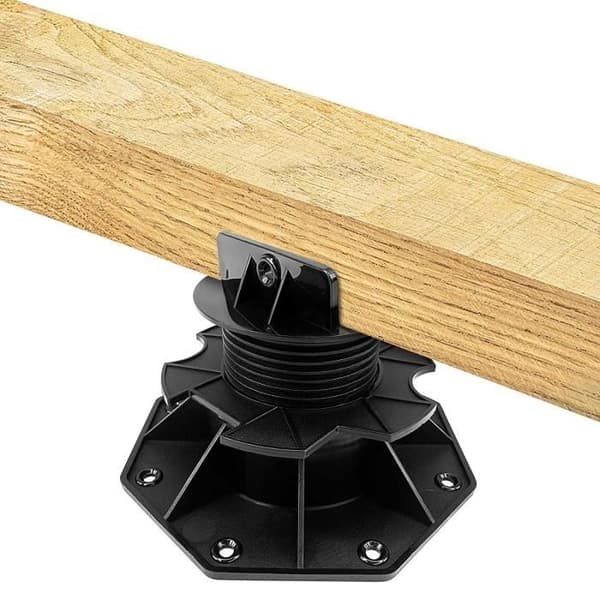 YUENFONG Set med 20 höjdjusterbara piedestaler för keramiska plattor, sten, betong, justerbar från 60 till 140 mm