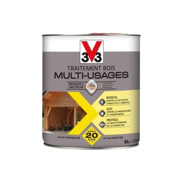Multifunktionell träbehandling 5 L Färglös