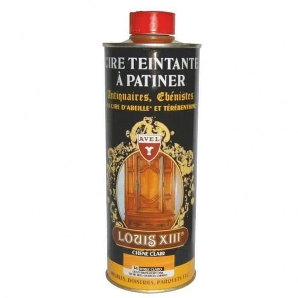 Färgande flytande vax - LOUIS XIII - Ljus ek - 500 mL - Blank - Interiör