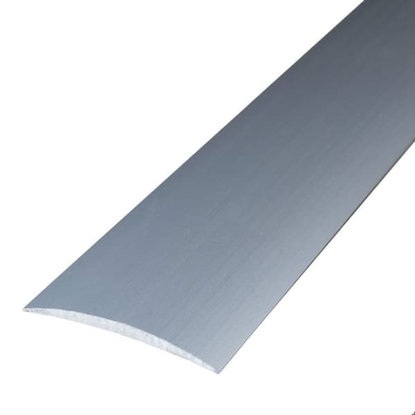 PROVISTON Tröskellist H 5mm l 50mm Längd 1000mm Aluminium Silver Självhäftande