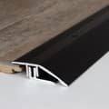 Miniatyrbild 1 av 3: PROVISTON Justerprofil Alu anodiserad Mörkbrons l 44mm H 7 - 15mm Genomförd L 1000 mm