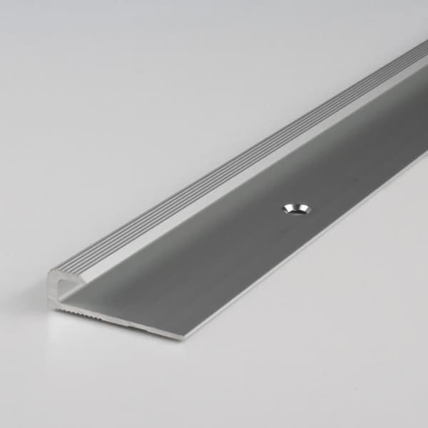 PROVISTON Stopprofil och Alu Avslut 30 x 5 x 1000 mm Silver