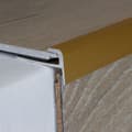 Miniatyrbild 2 av 4: PROVISTON Inramningsprofil 28 x 12 x 900 mm Anodiserad aluminium Finishprofil Silverräfflad Genomborrad