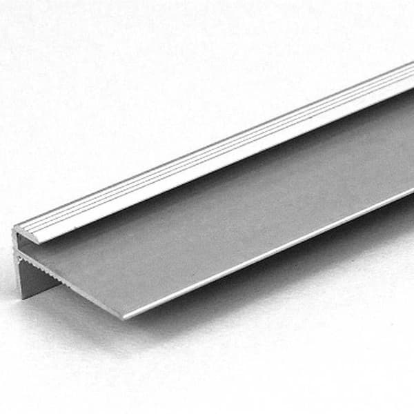 PROVISTON Avslutnings- och stoppprofil Alu 10 x 25 x 1000 x 3 mm Silver