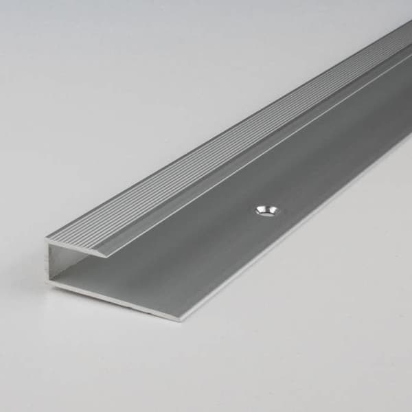 Profil av anoderad aluminium Silver L 15.6 mm H 8.5 mm Genomgående profil för finish