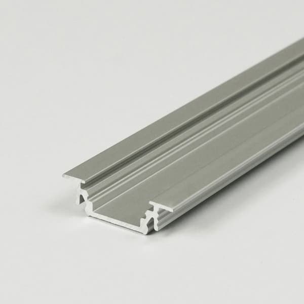 PROVISTON Profil aluminium LED 20x8x2000mm Silver anodiserad Belysning LED Indirekt belysning LED-strängar 1 styck
