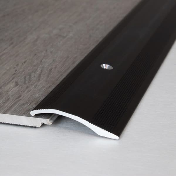 PROVISTON Justerbar Alu 40 x 2 - 16 x 1000 mm Silver