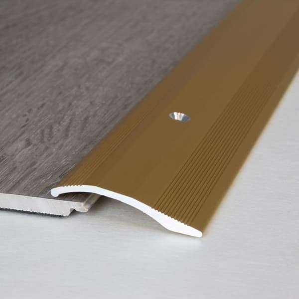 PROVISTON Justerbar Alu 40 x 2 - 16 x 1000 mm Silver