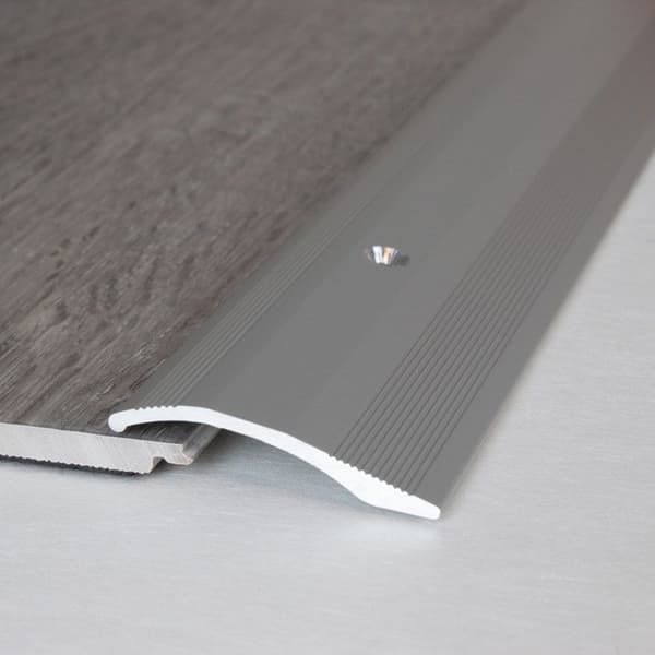 PROVISTON Justerbar Alu 40 x 2 - 16 x 1000 mm Silver