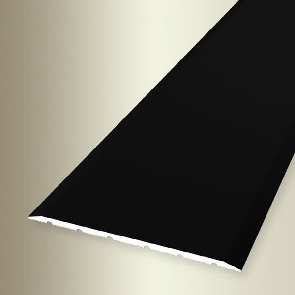 PROVISTON Tröskelbarre Bred 80 mm H 0 - 99 mm Av Aluminium Slät Självhäftande 900 mm Svart