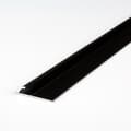 Miniatyrbild 1 av 5: Profil avstängning Alu anodiserad mörkbrons l 6 mm H 4 mm Ej borrad L 2700 mm