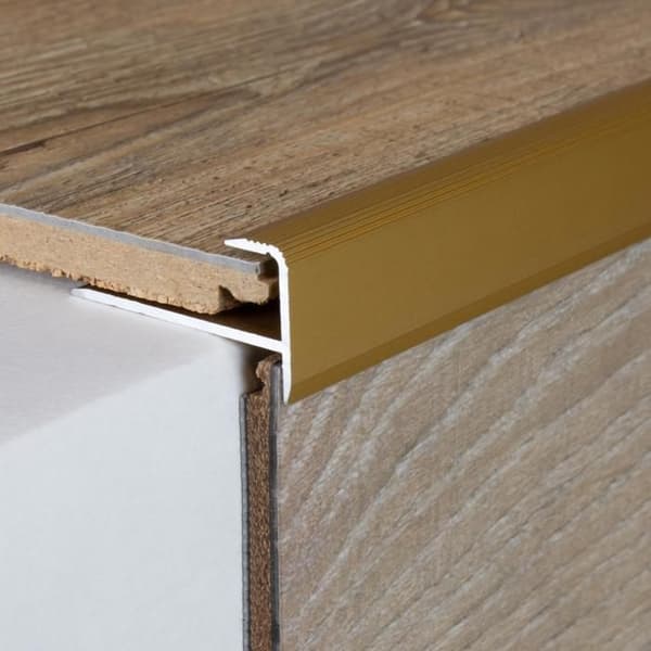 PROVISTON Avslutnings- och stoppprofil Alu 37 x 10.3 x 1000 mm Silver