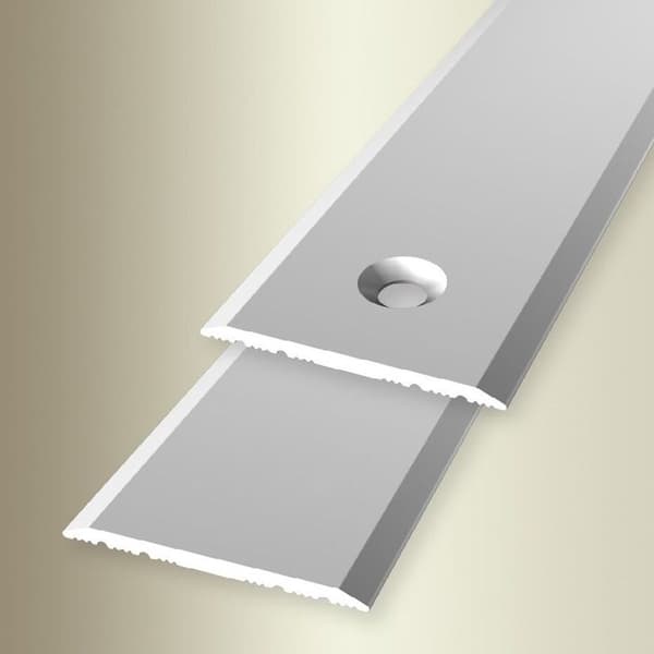 PROVISTON Tröskelbarre Bred 32 mm H 0 - 99 mm L 1000 mm Aluminium Slät Svart Självhäftande