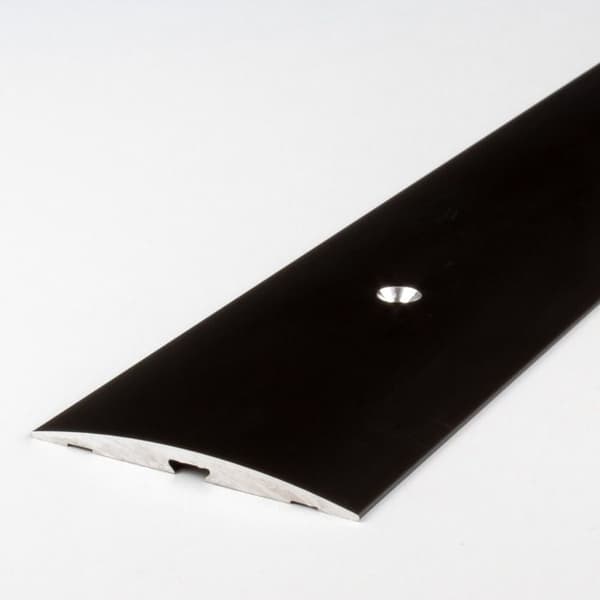 Tröskelstång Alu anodiserad Mörkbrons L 50 mm H 4 mm Lång 2700 mm Självhäftande