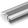 Miniatyrbild 1 av 4: PROVISTON Aluminium justeringsprofil Silver l 50,5 mm H 24 mm Förborrad för clips L 1000 mm