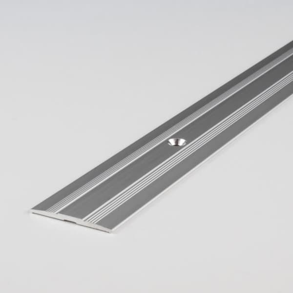 PROVISTON Tröskelprofil Övergångsprofil Alu 27 x 1000 mm Silver