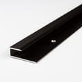 Miniatyrbild 1 av 5: Profil avbrutet Alu anodiserad Mörkbrons l 15.6 mm H 8.5 mm Genomborrad L 2700 mm