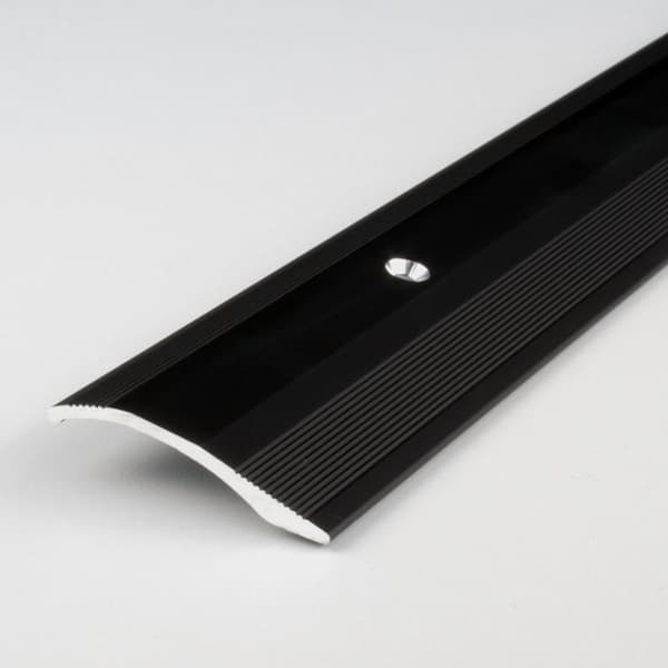 PROVISTON Profiler för justering Alu anodiserad Mörkbrons l 40 mm H 5 mm Genomborrad L 1000 mm