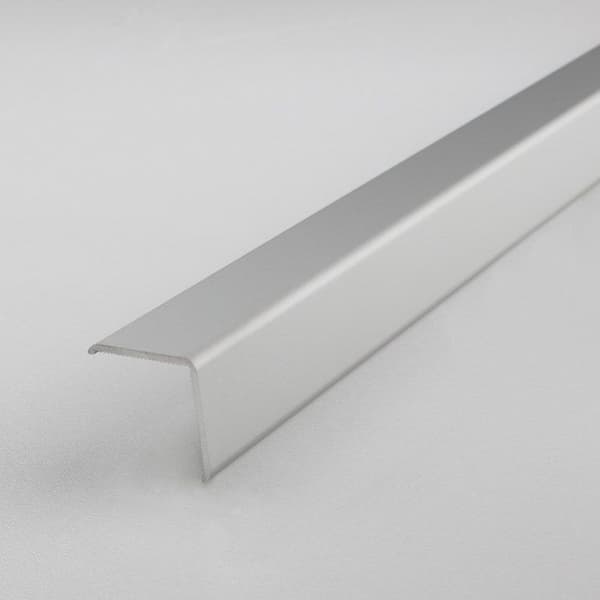 PROVISTON Alu Hörnprofil Silver L 20 mm H 20 mm Lång 1000 mm Ogenomträngd 1 styck