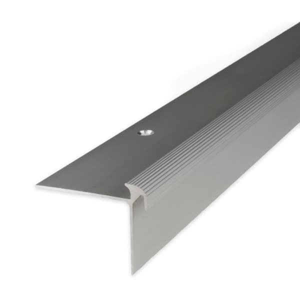 Aluminium anodiserad silver 5 x 30 x 40 x 1000 mm För skruvinstallation 1 styck