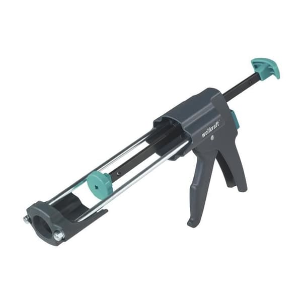 Mekanisk patronpistol - wolfcraft - MG 600 PRO, för montering av spackel och limfog - Tryck på 280 kg - 4356000