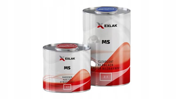 MS Klarlack 1l + EXLAK Härdare