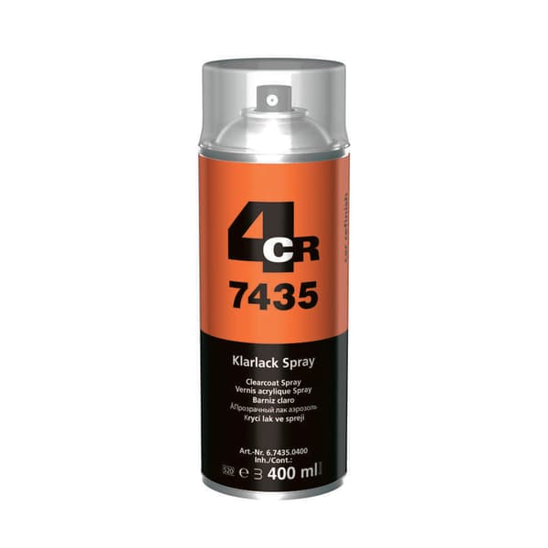 Klarlack Spray Gloss 400ml 4CR 7435