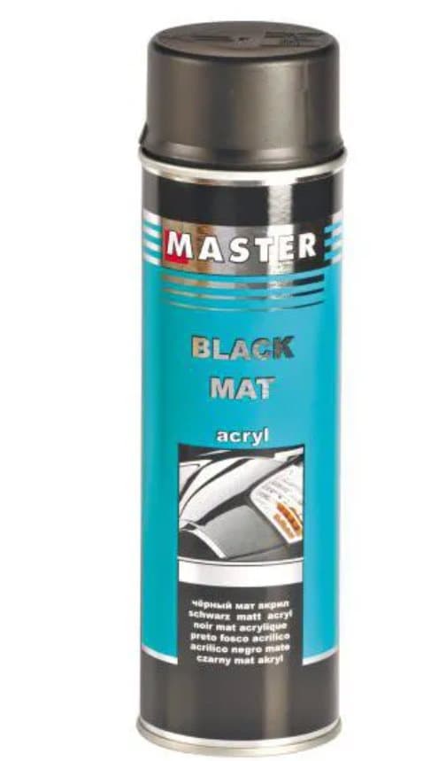 Troton Master Akryylilakka Musta MAT Spray
