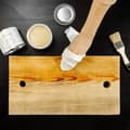 Miniatyrbild 3 av 4: Creative Deco Färglöst Finishing Wax | 500ml | Genomskinlig lack | Lätt glänsande | Skydd av trämöbler, parkett