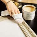 Miniatyrbild 4 av 4: Creative Deco Färglöst Finishing Wax | 500ml | Genomskinlig lack | Lätt glänsande | Skydd av trämöbler, parkett