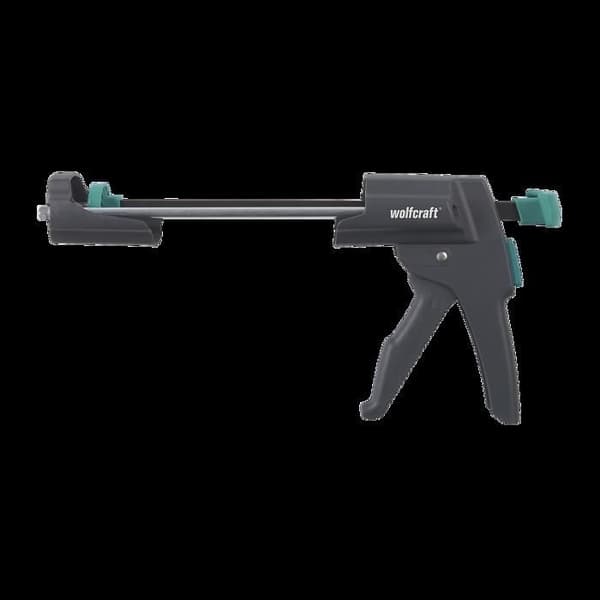 Mekanisk patronpistol - wolfcraft - MG 600 PRO, för montering av spackel och limfog - Tryck på 280 kg - 4356000