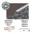Miniatyrbild 4 av 5: Amig - 1127 - Modell 3 Självhäftande fogskydd för golv - Övergångslist - Silver - Mått 820 x 4 x 0,5 mm