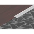 Miniatyrbild 5 av 5: Amig - 1127 - Modell 3 Självhäftande fogskydd för golv - Övergångslist - Silver - Mått 820 x 4 x 0,5 mm