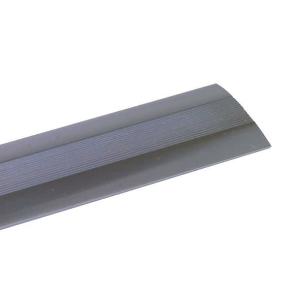 Amig - 1127 - Modell 3 Självhäftande fogskydd för golv - Övergångslist - Silver - Mått 820 x 4 x 0,5 mm