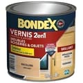 Pikkukuva 1 / 4: BONDEX 2 in 1 kiiltävä lakka, erittäin kestävä - väritön