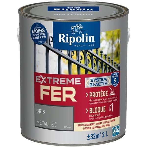 Rautamaali - RIPOLIN - 395994 - Metalli - 2 L