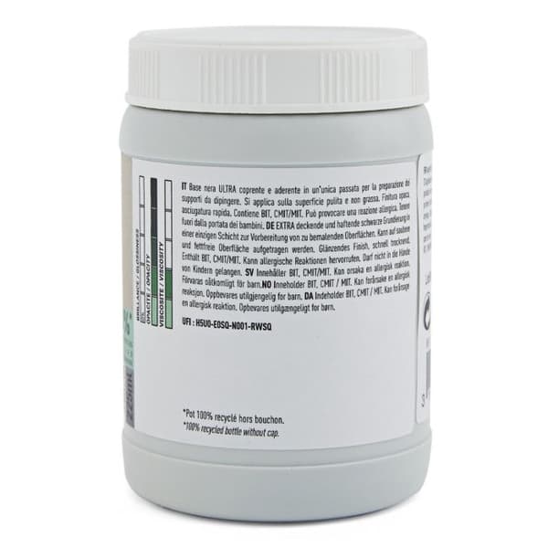 Gesso - Noir - Primer - Matt - Alla tekniker - Extra täckande - Pébéo - 225ml