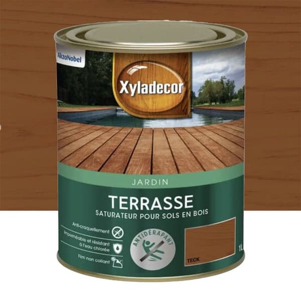 Saturator Terrass XYLADECOR Teak Matt 1 L