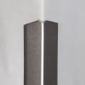 Miniatyrbild 1 av 6: Skyddsvinkel av aluminium, 30 x 30 mm, enkel vikning, självhäftande eller hålad - silver - 2 mm - 1500 - självhäftande