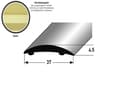 Miniatyrbild 1 av 6: Profil för övergångsrail 37 mm typ 07 anodiserad aluminium guld-900- självhäftande
