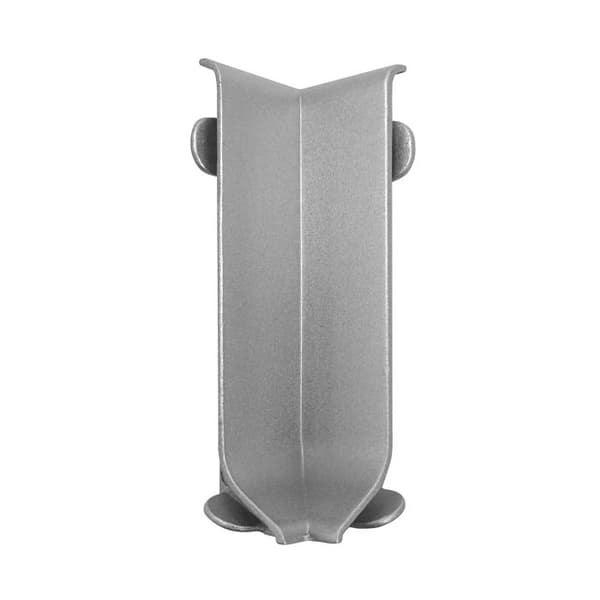 PROVISTON Inre vinkel för metalllist H 40 mm Tillbehör för metallister Tryckt silver