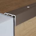 Miniatyrbild 3 av 6: Cornière 10 x 24,5 x 800 mm Typ 88 89 Anodiserad aluminium i guld med hål