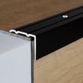 Miniatyrbild 5 av 6: Cornière 10 x 24,5 x 800 mm Typ 88 89 Anodiserad aluminium i guld med hål
