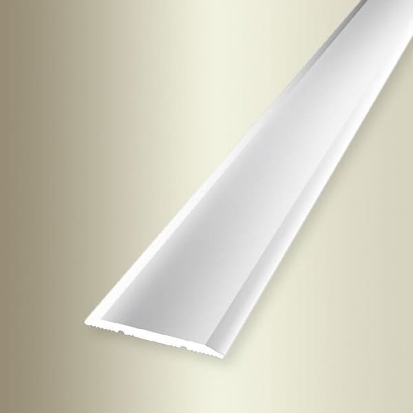 PROVISTON Övergångsprofil l 25 mm H 0 - 99 mm L 1000 mm Polerat aluminium Slät Självhäftande