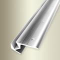 Miniatyrbild 3 av 4: LED-profil för trappnos 23.5 x 23.5 x 2500 mm Aluminiumsprofil i sträckt L-form Küberit polerat aluminium
