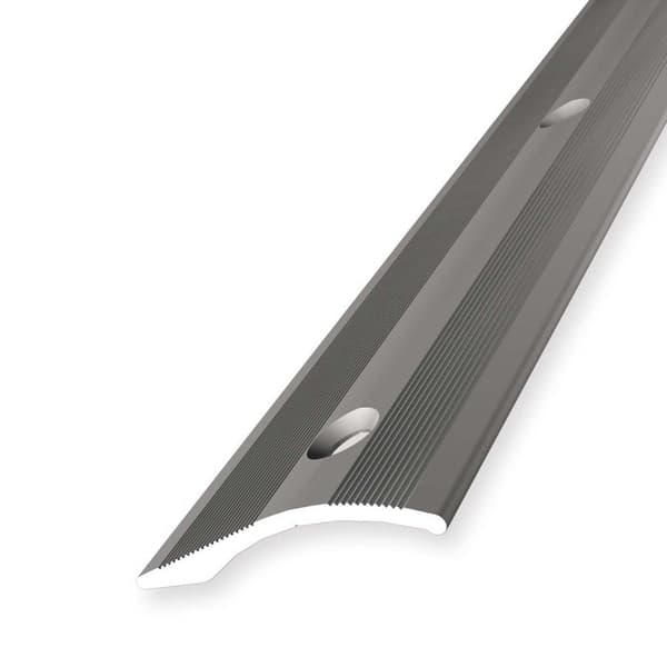 Profil 2 x 40 mm Alu Küberit 1000 mm Inox Utseende Genomborrad och fräst