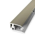 Miniatyrbild 1 av 5: PROVISTON Anpassningsprofil Laminatfinish l 21 mm Kompensation H 7 - 12 mm L 1000 mm Aluminiumprofil Sand