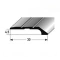 Miniatyrbild 2 av 6: PROVISTON Anodiserad Aluminium Guld L 30 mm H 4.5 mm Lång 1000 mm För att skruva Fast profil