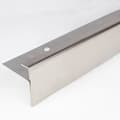 Miniatyrbild 2 av 6: Insertprofil Rostfritt stål Silver l 42 mm H 22 mm L 2500 mm Förborrad Ramprofil 1 styck