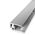 Miniatyrbild 1 av 5: PROVISTON Anpassningsprofil Laminatfinish l 21 mm Kompensation av H 7 - 12 mm L 1000 mm Aluminiumprofil Silver
